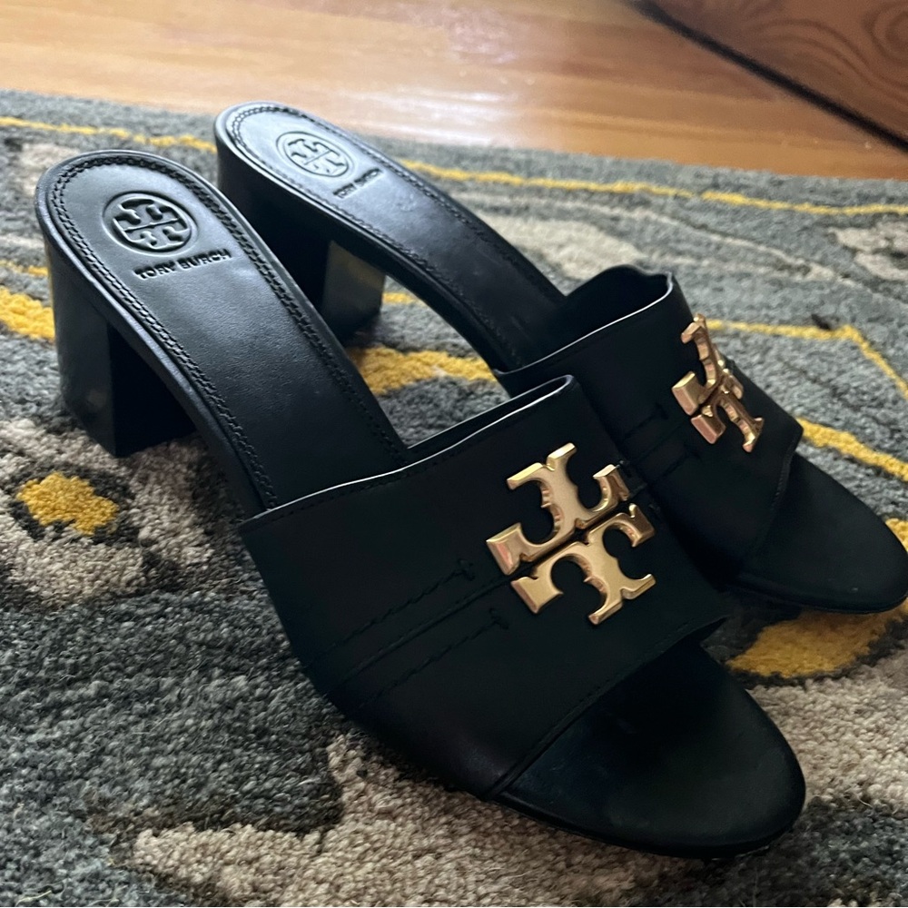 Tory Burch Everly 55mm Leather Heel Block Sandal